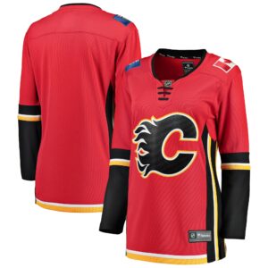 Women's Calgary Flames Fanatics Branded Red/Black Premier Breakaway Alternate Jersey