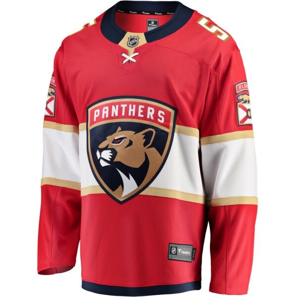 Men’s Florida Panthers Aaron Ekblad Fanatics Branded Red Breakaway Player Jersey