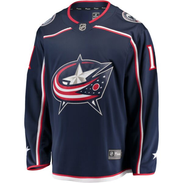 Men’s Columbus Blue Jackets Adam Fantilli Fanatics Branded Navy Home Breakaway Player Jersey