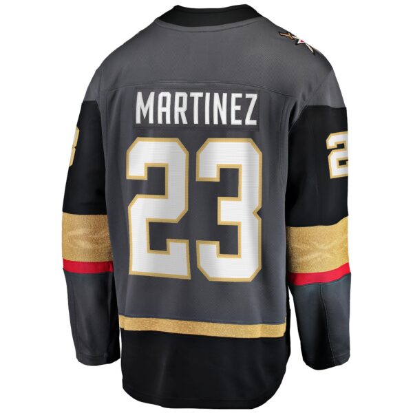 Men’s Vegas Golden Knights Alec Martinez Fanatics Branded Gray Breakaway Alternate Player Jersey