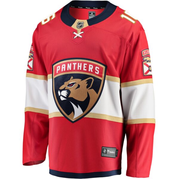 Men’s Florida Panthers Aleksander Barkov Fanatics Branded Red Breakaway Jersey