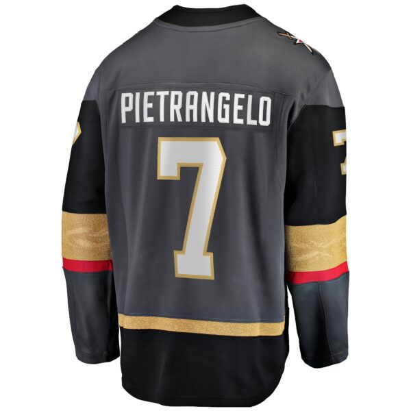 Men’s Vegas Golden Knights Alex Pietrangelo Fanatics Branded Black Breakaway Player Jersey