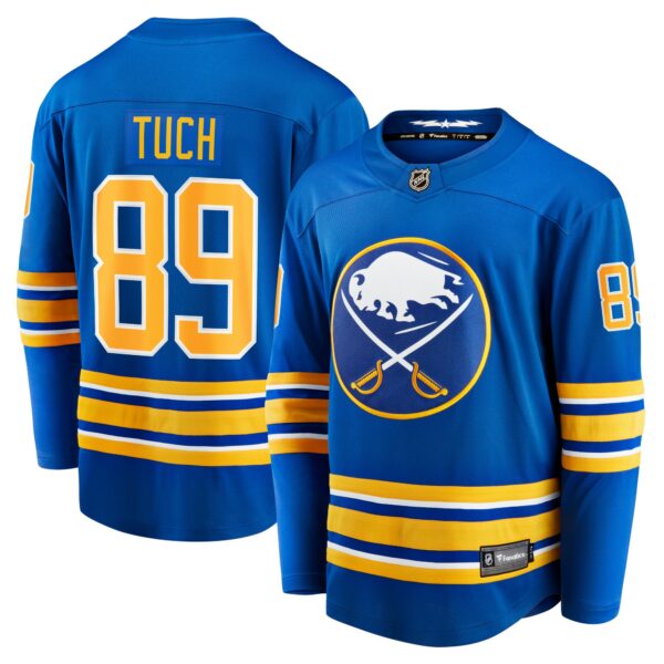 Men’s Buffalo Sabres Alex Tuch Fanatics Branded Royal Home Breakaway Player Jersey