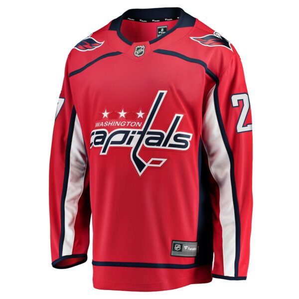 Men’s Washington Capitals Alexander Alexeyev Fanatics Branded Red Home Breakaway Jersey