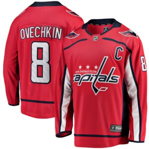 Men's Washington Capitals Alexander Ovechkin Fanatics Branded Red Breakaway Player Jersey