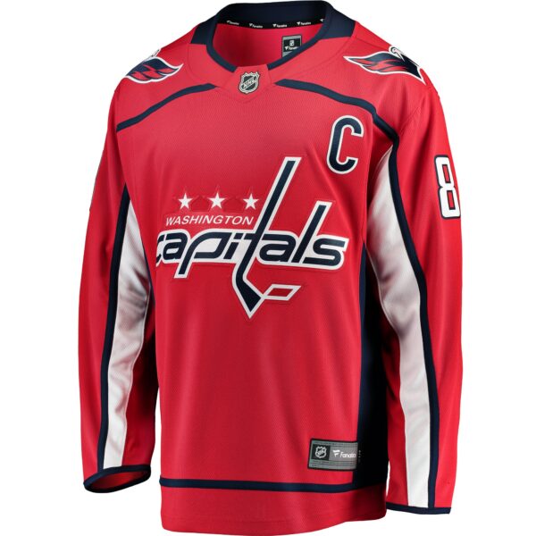 Men’s Washington Capitals Alexander Ovechkin Fanatics Branded Red Breakaway Player Jersey