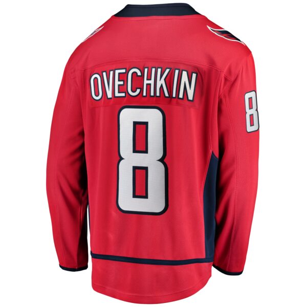 Men’s Washington Capitals Alexander Ovechkin Fanatics Branded Red Breakaway Player Jersey