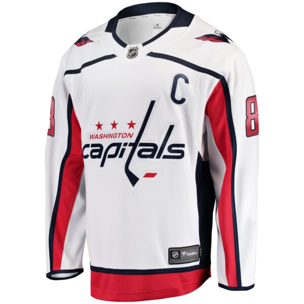 Men’s Washington Capitals Alexander Ovechkin Fanatics Branded White Breakaway Player Jersey