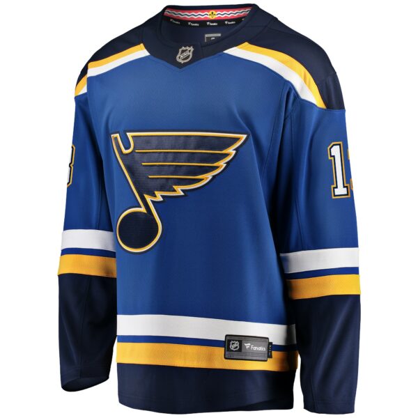 Men’s St. Louis Blues Alexey Toropchenko Fanatics Branded Blue Home Breakaway Jersey