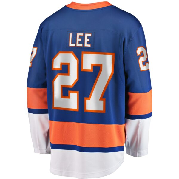 Men’s New York Islanders Anders Lee Fanatics Branded Royal Home Captain Patch Breakaway Player Jersey