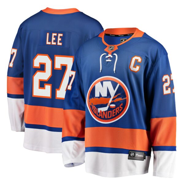 Men’s New York Islanders Anders Lee Fanatics Branded Royal Home Premier Breakaway Player Jersey