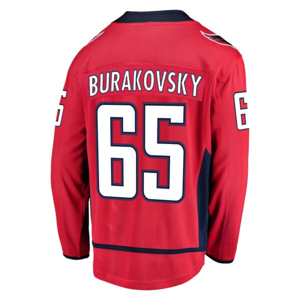 Men’s Washington Capitals Andre Burakovsky Fanatics Branded Red Breakaway Home Player Jersey