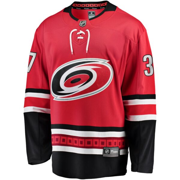 Men’s Carolina Hurricanes Andrei Svechnikov Fanatics Branded Red Alternate Premier Breakaway Player Jersey