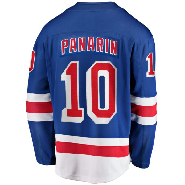 Men’s New York Rangers Artemi Panarin Fanatics Branded Blue Home Breakaway Player Jersey