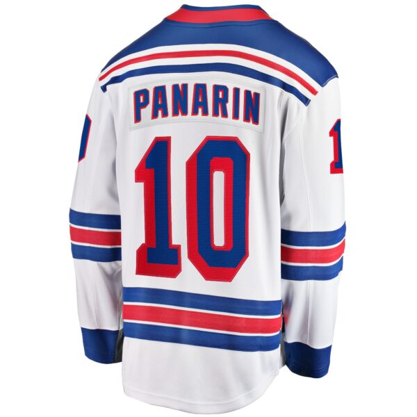 Men’s New York Rangers Artemi Panarin Fanatics Branded White Away Premier Breakaway Player Jersey