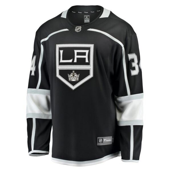 Men’s Los Angeles Kings Arthur Kaliyev Fanatics Branded Black Home Breakaway Player Jersey