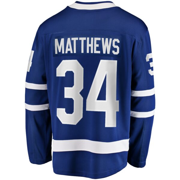 Men’s Toronto Maple Leafs Auston Matthews Fanatics Branded Royal Breakaway Player Jersey