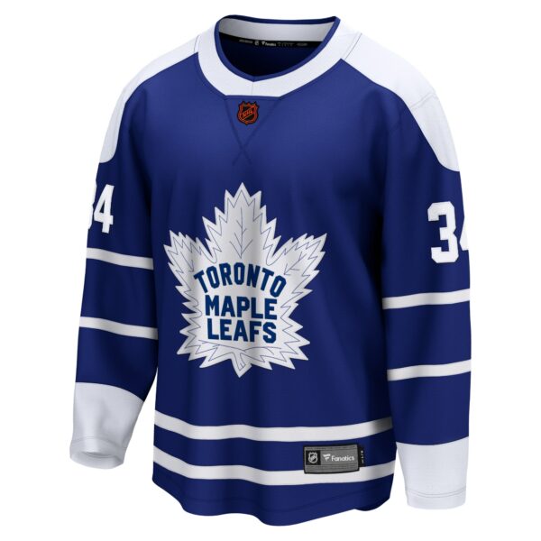 Men’s Toronto Maple Leafs Auston Matthews Fanatics Branded Royal Special Edition 2.0 Breakaway Player Jersey