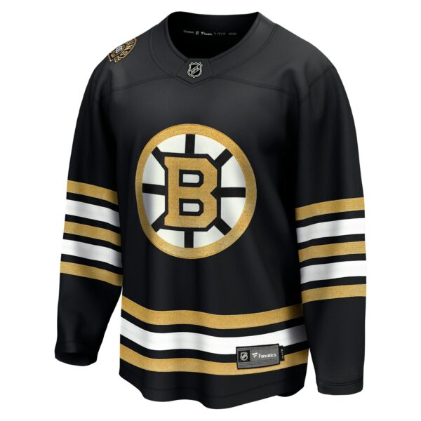 Men’s Boston Bruins  Fanatics Branded Black 100th Anniversary Premier Breakaway Jersey