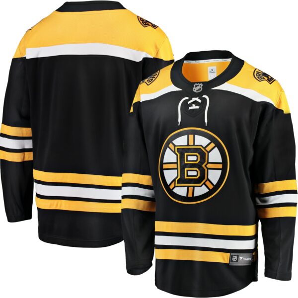 Men’s Boston Bruins Fanatics Branded Black Breakaway Home Jersey