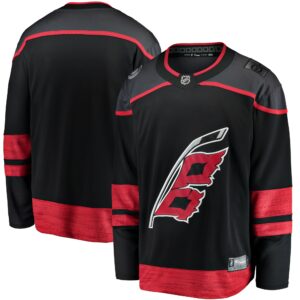 Men's Carolina Hurricanes Fanatics Branded Black Home Breakaway Jersey