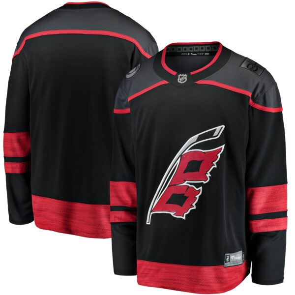 Men’s Carolina Hurricanes Fanatics Branded Black Home Breakaway Jersey