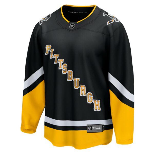 Men’s Pittsburgh Penguins Fanatics Branded Black Alternate Premier Breakaway Jersey