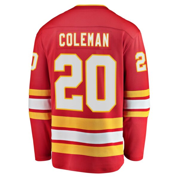 Men’s Calgary Flames Blake Coleman Fanatics Branded Red Home Breakaway Player Jersey