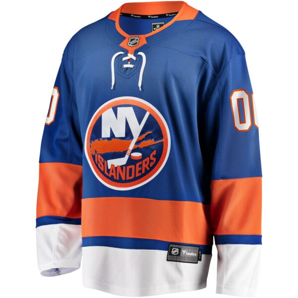 Men’s New York Islanders Fanatics Branded Blue Home Breakaway Custom Jersey