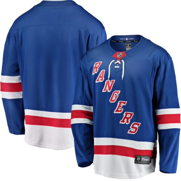 Men’s New York Rangers Fanatics Branded Blue Breakaway Home Jersey