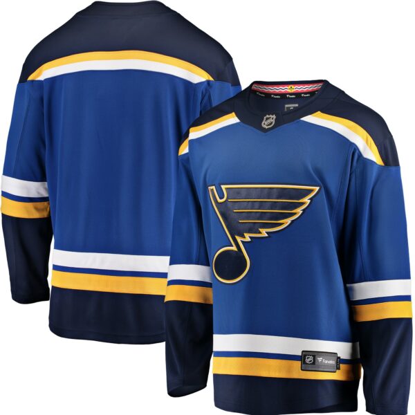 Men’s St. Louis Blues Fanatics Branded Blue Breakaway Home Jersey