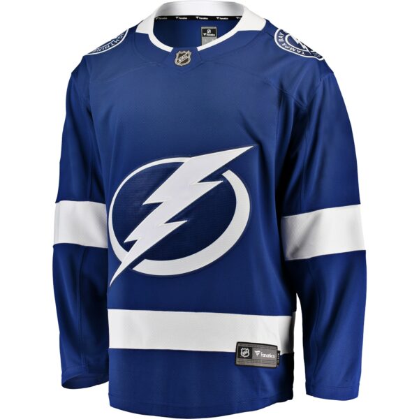 Men’s Tampa Bay Lightning Fanatics Branded Blue Breakaway Home Jersey