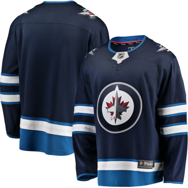 Men’s Winnipeg Jets Fanatics Branded Blue Breakaway Home Jersey