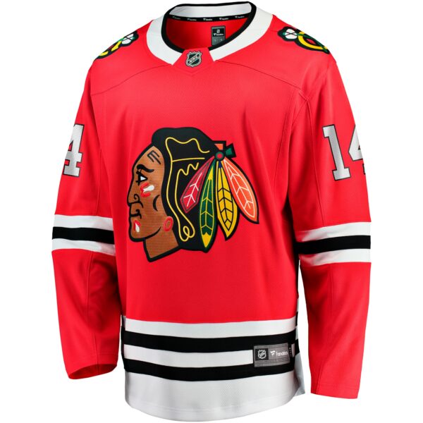 Men’s Chicago Blackhawks Boris Katchouk Fanatics Branded Red Home Breakaway Jersey