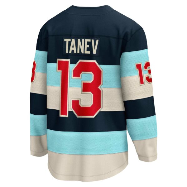 Men’s Seattle Kraken Brandon Tanev Fanatics Branded Deep Sea Blue 2024 NHL Winter Classic Breakaway Player Jersey