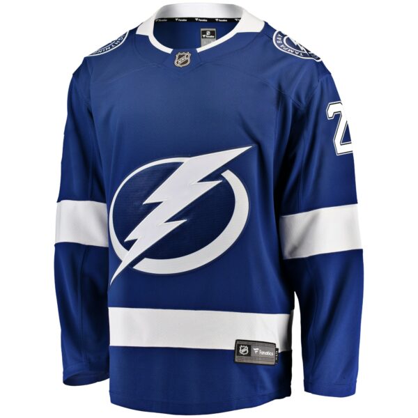 Men’s Tampa Bay Lightning Brayden Point Fanatics Branded Blue Home Breakaway Player Jersey