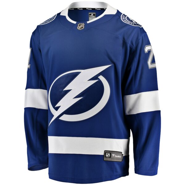 Men’s Tampa Bay Lightning Brayden Point Fanatics Branded Blue Home Premier Breakaway Player Jersey