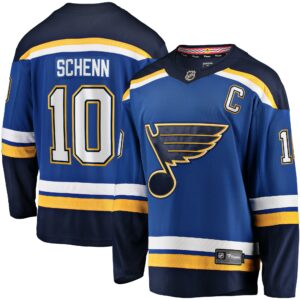 Men's St. Louis Blues Brayden Schenn Fanatics Branded Blue Home Breakaway Jersey