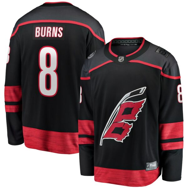 Men’s Carolina Hurricanes Brent Burns Fanatics Branded Black Home Breakaway Player Jersey