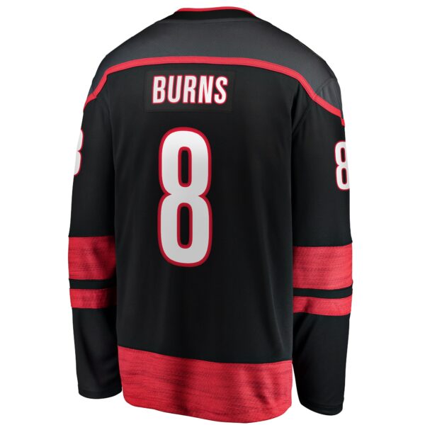 Men’s Carolina Hurricanes Brent Burns Fanatics Branded Black Home Breakaway Player Jersey