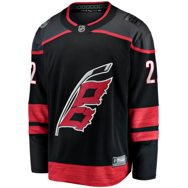 Men’s Carolina Hurricanes Brett Pesce Fanatics Branded Black Home Breakaway Jersey