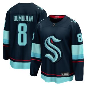 Men's Seattle Kraken Brian Dumoulin Fanatics Branded Deep Sea Blue Home Breakaway Player Jersey