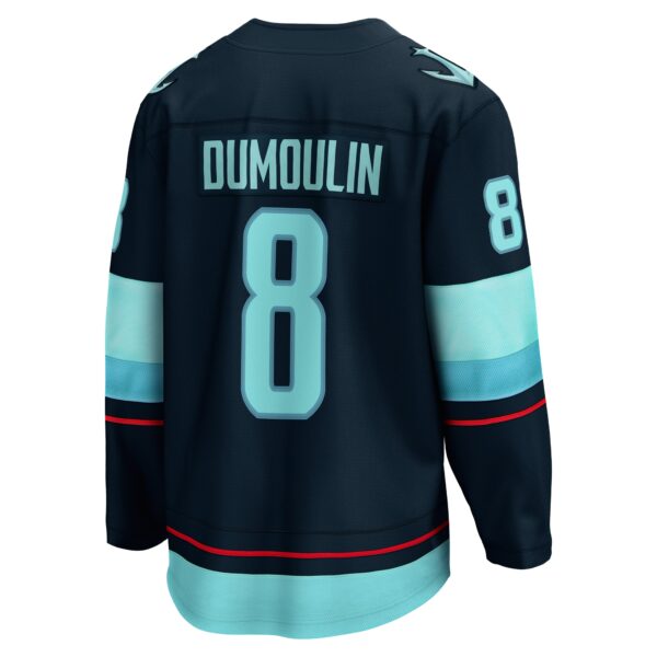 Men’s Seattle Kraken Brian Dumoulin Fanatics Branded Deep Sea Blue Home Breakaway Player Jersey