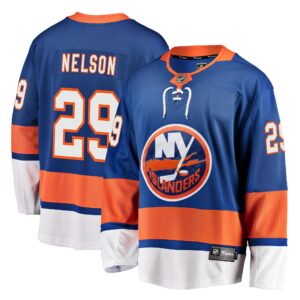 Men's New York Islanders Brock Nelson Fanatics Branded Royal Breakaway Player Jersey