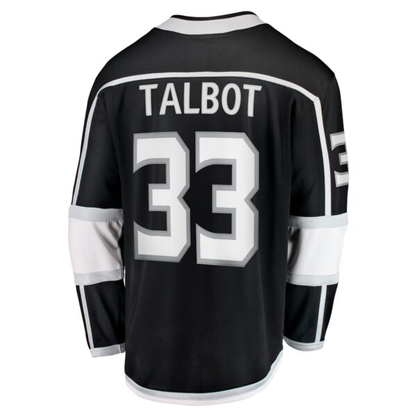 Men’s Los Angeles Kings Cam Talbot Fanatics Branded Black Home Breakaway Jersey