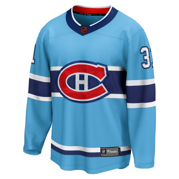 Men’s Montreal Canadiens Carey Price Fanatics Branded Light Blue Special Edition 2.0 Breakaway Player Jersey