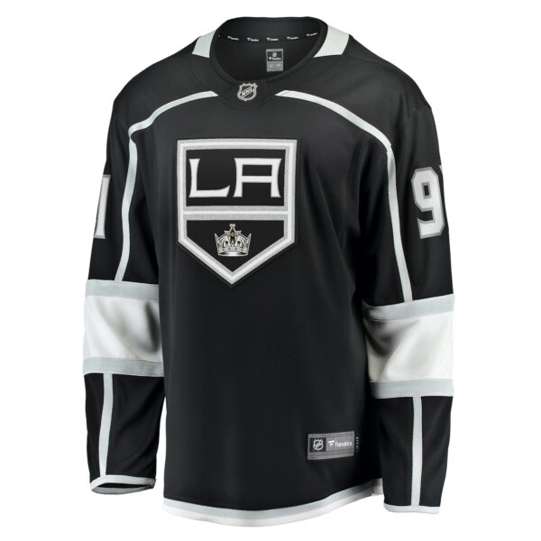 Men’s Los Angeles Kings Carl Grundstrom Fanatics Branded Black Home Breakaway Player Jersey