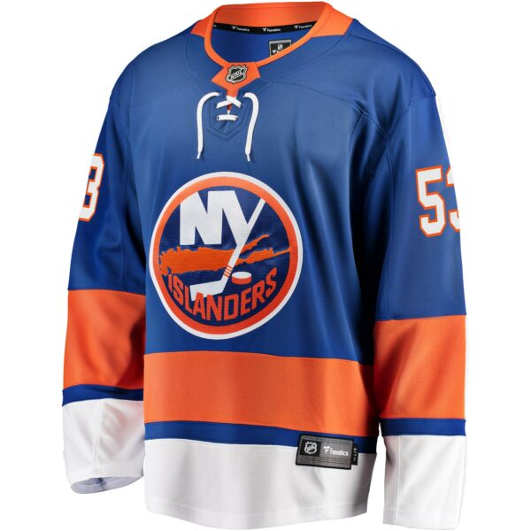 Men’s New York Islanders Casey Cizikas Fanatics Branded Royal Breakaway Player Jersey