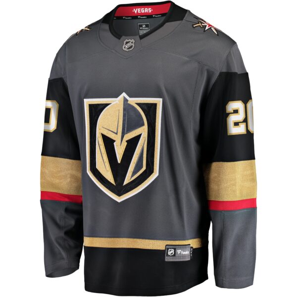 Men’s Vegas Golden Knights Chandler Stephenson Fanatics Branded Gray Alternate Breakaway Player Jersey