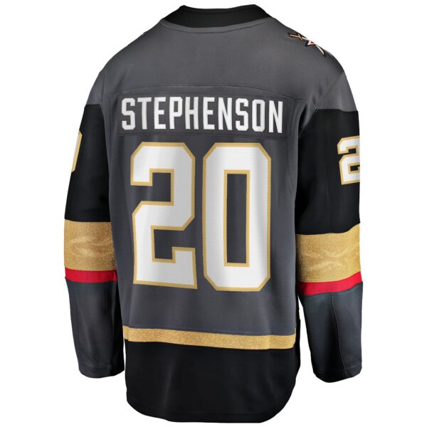 Men’s Vegas Golden Knights Chandler Stephenson Fanatics Branded Gray Alternate Breakaway Player Jersey